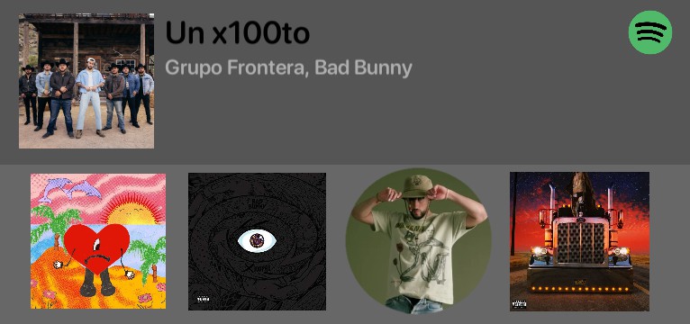 widjet bad bunny 