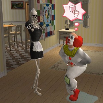 clown maid