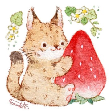 strawberry animal