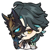 Xiao Genshin Impact Sticker