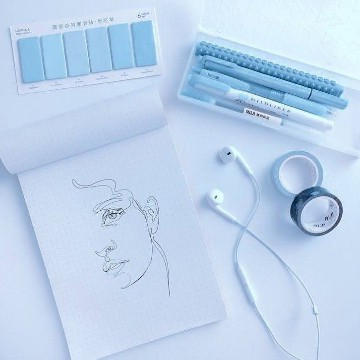 Artsy Blue