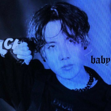 Aesthetic blue Jhope