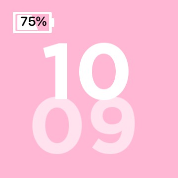 widget clock