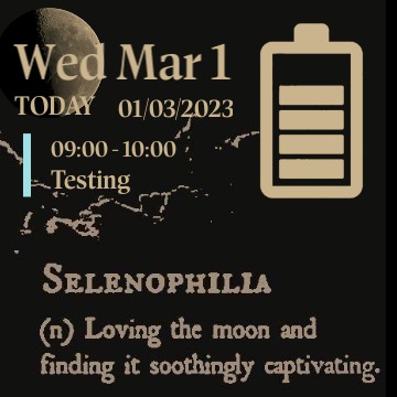 other space widget thingy