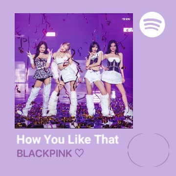 BLACKPINK Spotify fake