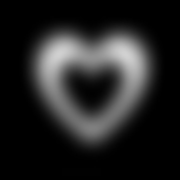 blurry heart 