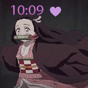 Nezuko Kamado Clock
