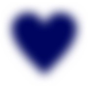 dark blue heart