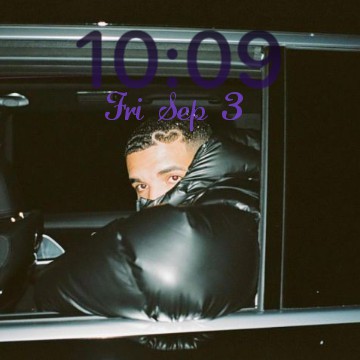 Drake time & date widget