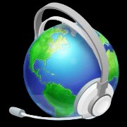 Frutiger aero globe widget 2