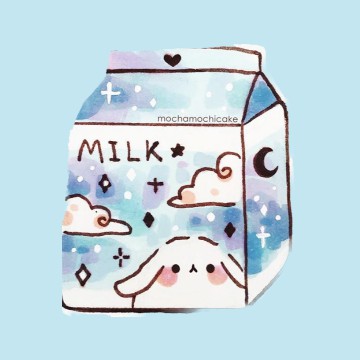 Milk carton widget