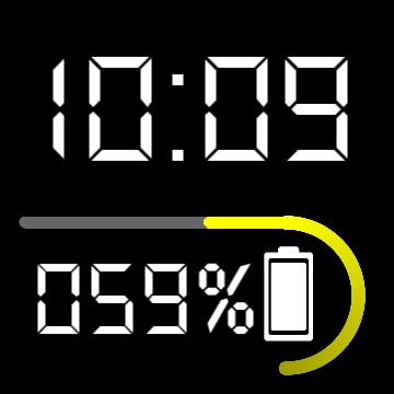 Mini clock & Battery