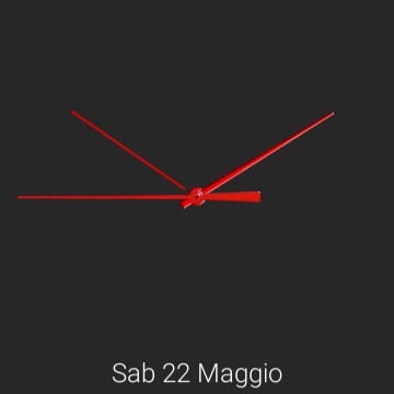 Minimalistic clock