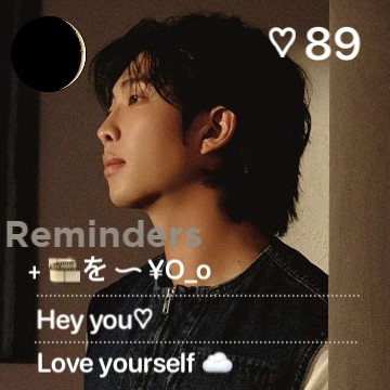 Reminder namjoon love yourself 