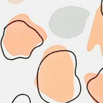 peachy beachy cow print