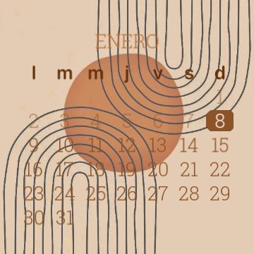 boho calendar 