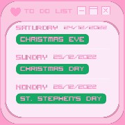 Pink cute To do list Copy