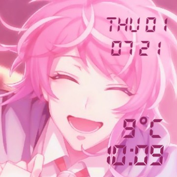 ramuda date weather clock