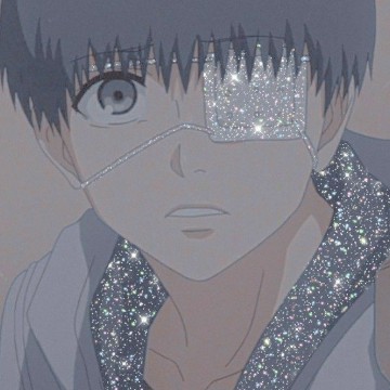blue ish gray icon kaneki tokyo ghoul