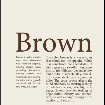brown