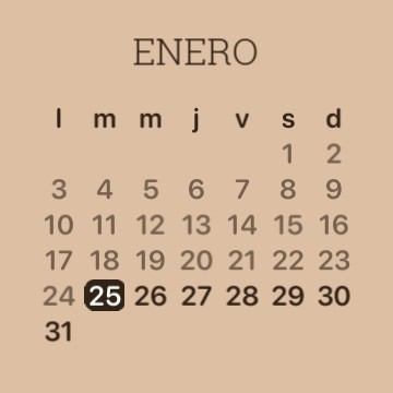 Calender 