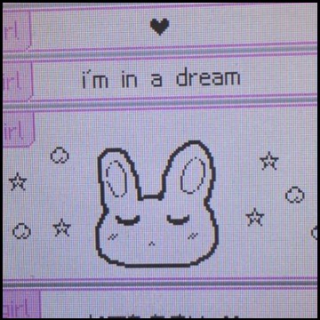 Bunny Aesthetic Purple