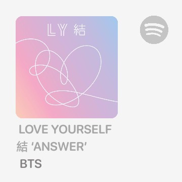 LOVE YOURSELF 