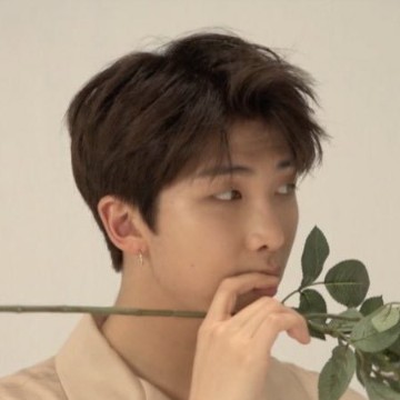 Green Namjoon aesthetic