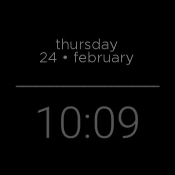 time
