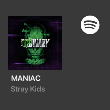 spotify MANIAC
