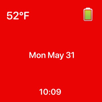 red