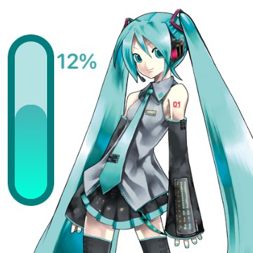 a miku battery thingie