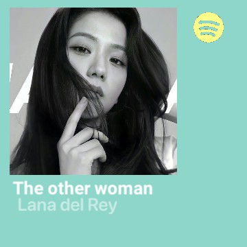 jisoo ios spotify dark widget 