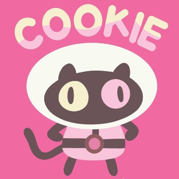 cookie cat / pink