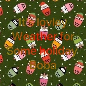 Winter widget