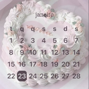 cake widget with calendar