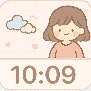 Cute Widget Girl 