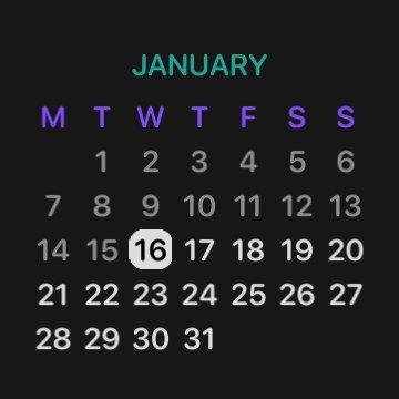 Calendar