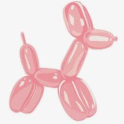 cute preppy dog widget