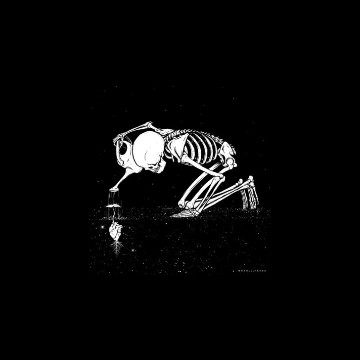 Black skull