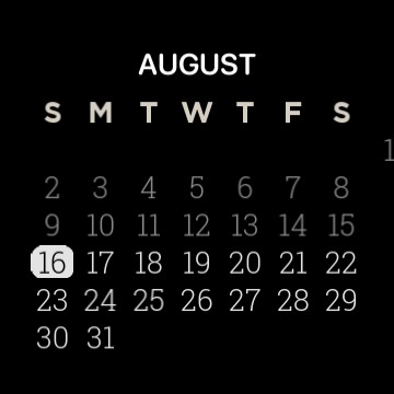 calendar 