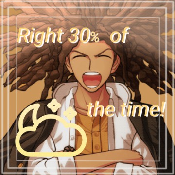 yasuhiro hagakure / danganronpa weather widget