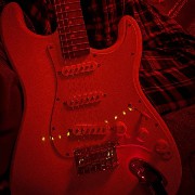 RED ELECTRIC GUITARR