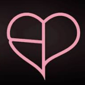 blackpink heart logo