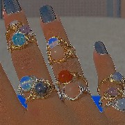 iridiscent nails