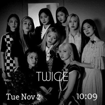 Twice dark aesthetic