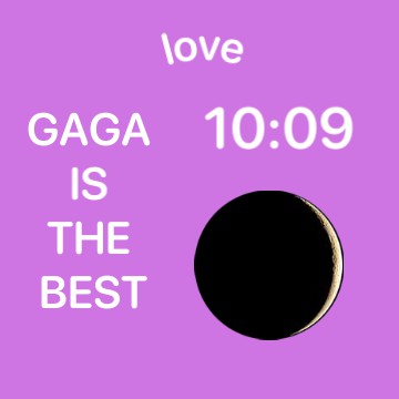 GAGA IS THE BEST 