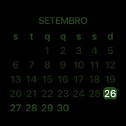 Green Calendary