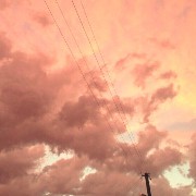 pink sky