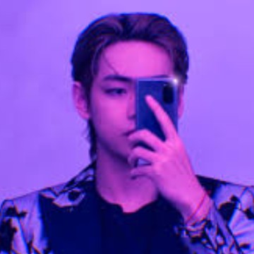 purple taehyung 